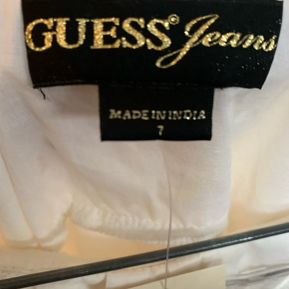 GUESS belted Sleeveless Eyelet Dress - Picture 10 of 11